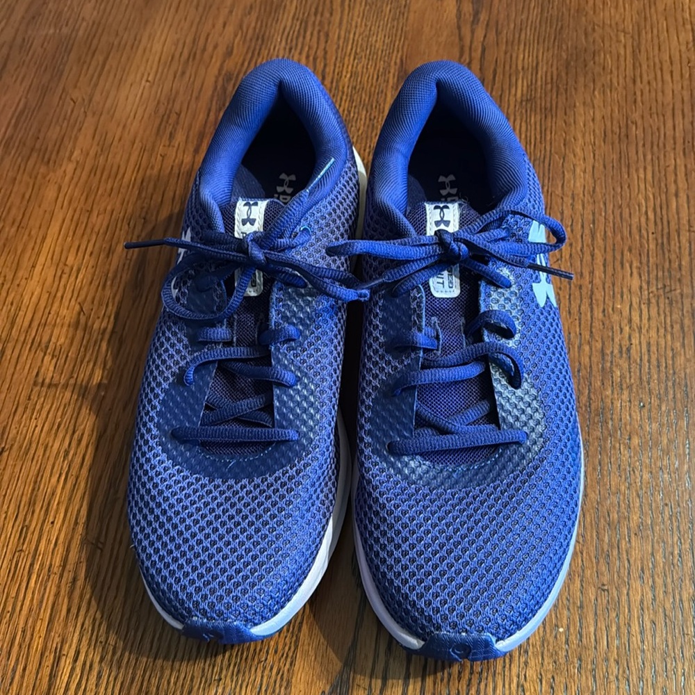 Under Armour Women's Charged Pursuit 3 -Sonar Blue/Nebular Sneaker, Size 11